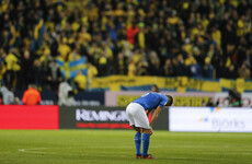 Stunned! Italy in big trouble after first-leg play-off defeat in Sweden