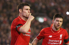 'When I saw James Milner, a right-footed midfielder, at left-back I knew something was happening'