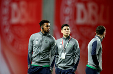 Callum O'Dowda named in Ireland team to face Denmark in tonight's World Cup play-off