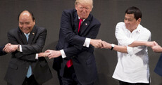 Donald Trump met Rodrigo Duterte in Manila and said he 'really enjoyed being here'