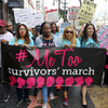 Hundreds march through Hollywood in protest against sexual abuse
