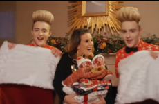 Jedward have gotten their own Christmas ad and it's as outrageous as you'd expect