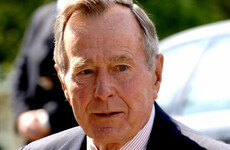 George Bush Snr apologises after woman alleges he groped her when she was 16