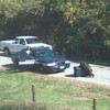 Escaped chimp attacks US police car (video)