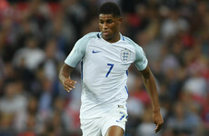 Southgate hails 'exciting' Rashford as striker leads England's youth movement