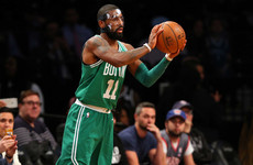 Kyrie Irving overcomes facial fracture to achieve 13th consecutive NBA victory with Boston Celtics