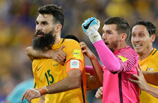 Aston Villa midfielder the hat-trick hero as Australia book their place at the World Cup