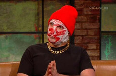 The Rubberbandits' Blindboy Boatclub brilliantly explained why he wears a plastic bag on his head