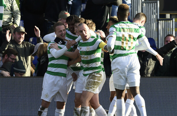 Watch: Stunning Leigh Griffiths free kick maintains Celtic’s perfect record