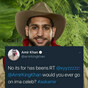 People have found this deeply mortifying old tweet from one of the new I'm A Celeb contestants