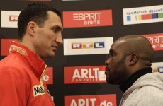 Can't touch this: Klitschko wants to finish Mormeck quickly