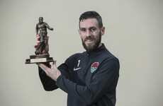 'Not many keepers receive these awards so I must have done something right'