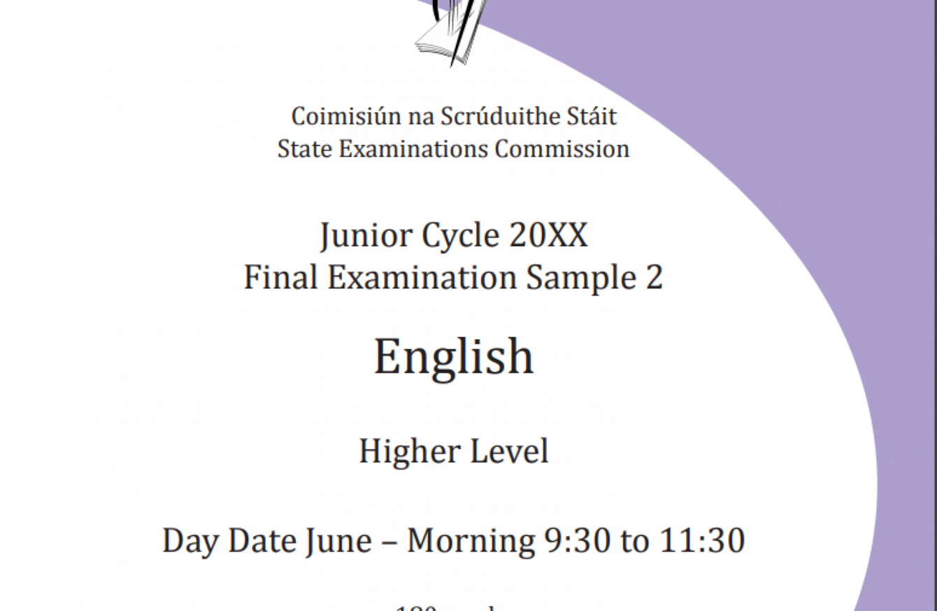 Teenagers to make case for extra time in Junior Cert English exam