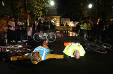 'Every death is one too many': Vigil held in memory of 14 cyclists who've died on Irish roads this year