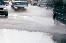 Heavy rain to continue throughout the day as emergency services deal with several road collisions