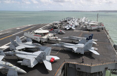 US Navy plane carrying 11 passengers crashes into Philippine Sea off coast of Japan