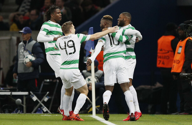 Watch: This powerful Dembele strike gave Celtic the lead against PSG after just 56 seconds