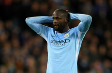 Toure reveals Guardiola anger with City's Feyenoord display
