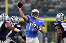 Rivers leads red-hot Chargers past Cowboys while Vikings overpower Lions