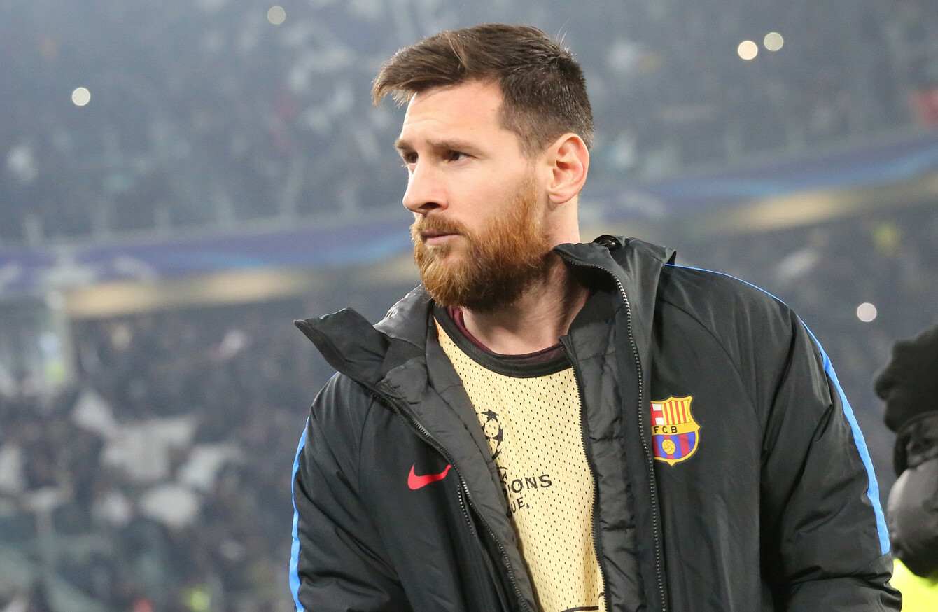 Confirmed! Lionel Messi signs contract extension with Barcelona · The42