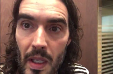 Russell Brand couldn't believe how calm one Irishman was during the London lockdown yesterday