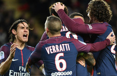 Cavani and Neymar on target as PSG go nine points clear in Ligue 1