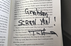 Tom Hanks sent a copy of his new book to Graham Norton with a cheeky note hidden inside