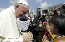Pope Francis arrives in Myanmar amid tense Rohingya crisis