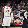 LeBron James ejected for first time in his career