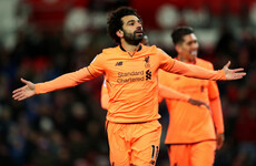 Unstoppable Salah comes off the bench to score brilliant brace as Liverpool overcome Stoke