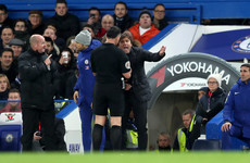 Chelsea prevail despite Conte sending off while Arsenal annihilate Huddersfield Town