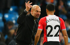 'I was telling Redmond how good he is' - Pep plays down pitchside clash