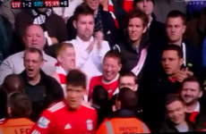 WATCH: Arsenal fan goes crazy following Liverpool win