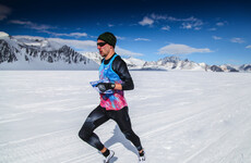 'It was like running on the moon' - The Irishman who ran the fastest Antarctic mile