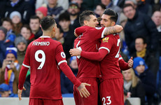 Emphatic Liverpool turn on the style with five against sorry Brighton