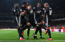 Lingard double sees Man United overcome Arsenal in the game of the season so far