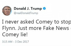 'Just more fake news covering another Comey lie': Trump in war of words over ex-FBI chief he fired