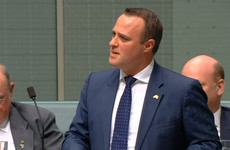 An Australian politician proposed during a same-sex marriage debate and it was a lovely moment