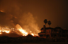 California struck by devastating wildfires as flames creep towards renowned art gallery