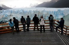 WATCH: Glacial ice dam breaks into Argentinian lake