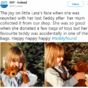 SVP saved the day by launching a plea to find a teddy bear that was accidentally donated to them