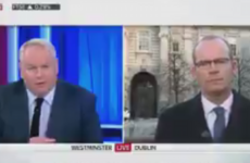 Sky News anchor to Coveney: 'Do you think that this week's kerfuffle has been necessary? Do you feel guilty?'