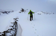 After rowing the Atlantic with a broken back, an Irish adventurer is set to run 1700km in -30°C