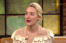 Saoirse Ronan was asked about that dodgy Aer Lingus sketch on the Late Late last night