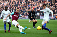 The Moyesy Neighbours! West Ham dent Chelsea's title chase with London derby win
