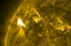 Watch: Dramatic solar flares