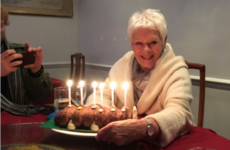 Dame Judi Dench loves a Colin the Caterpillar birthday cake just like the rest of us