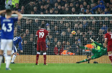 Late Rooney penalty snatches unlikely derby draw for Everton at Anfield