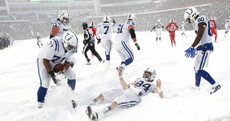 Blizzard bowl as Bills beat Colts in 'Snowvertime'