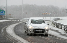 Snow and ice warning on the roads with temperatures as low as -4 this morning